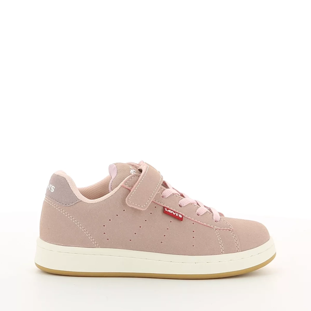 Image (2) de la chaussures Levi's - Baskets Rose en Cuir synthétique