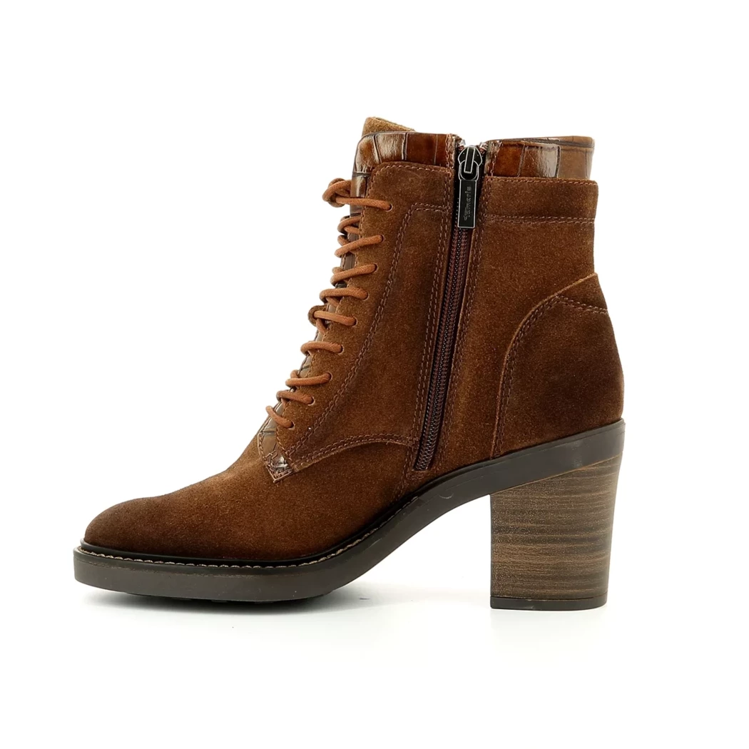 Image (4) de la chaussures Tamaris - Bottines Cuir naturel / Cognac en Cuir