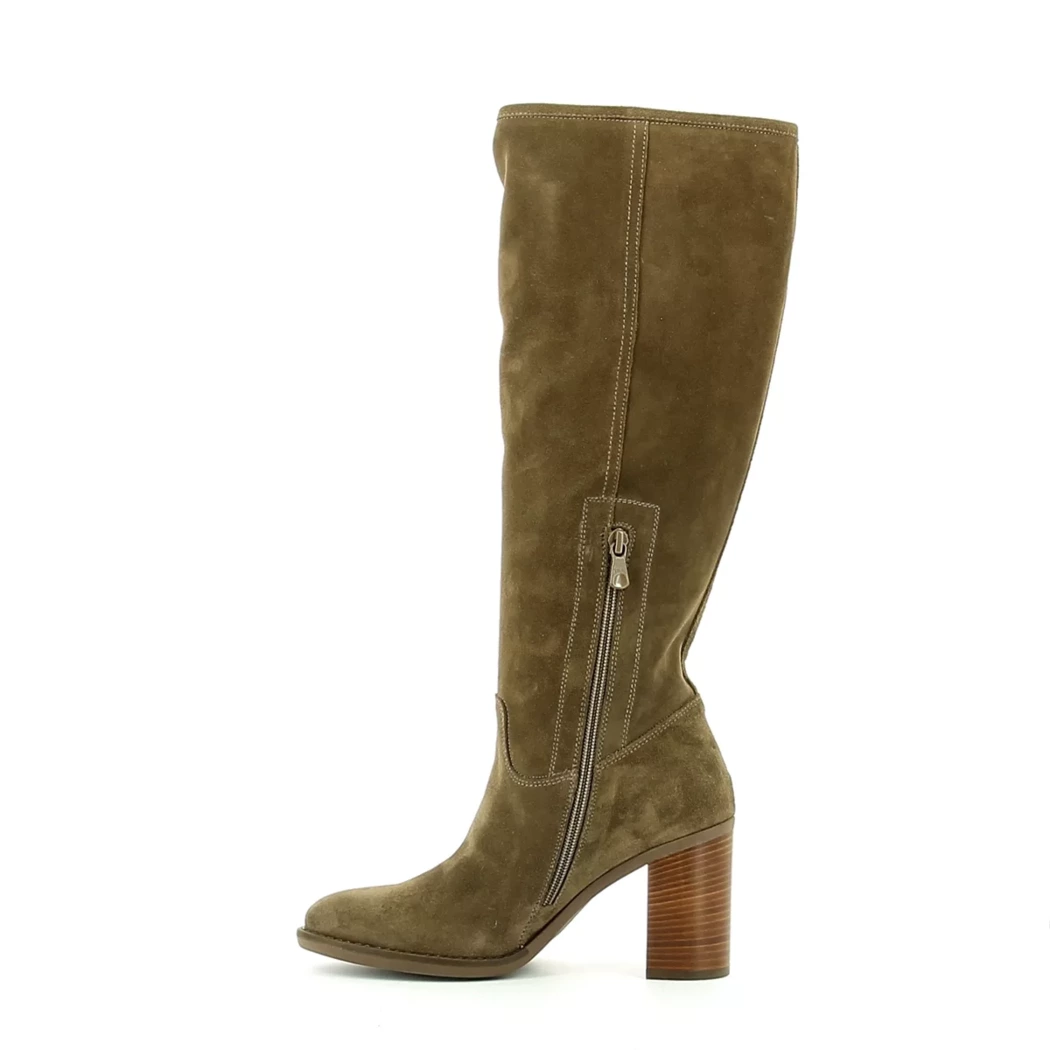 Image (4) de la chaussures Nero Giardini - Bottes Taupe en Cuir nubuck