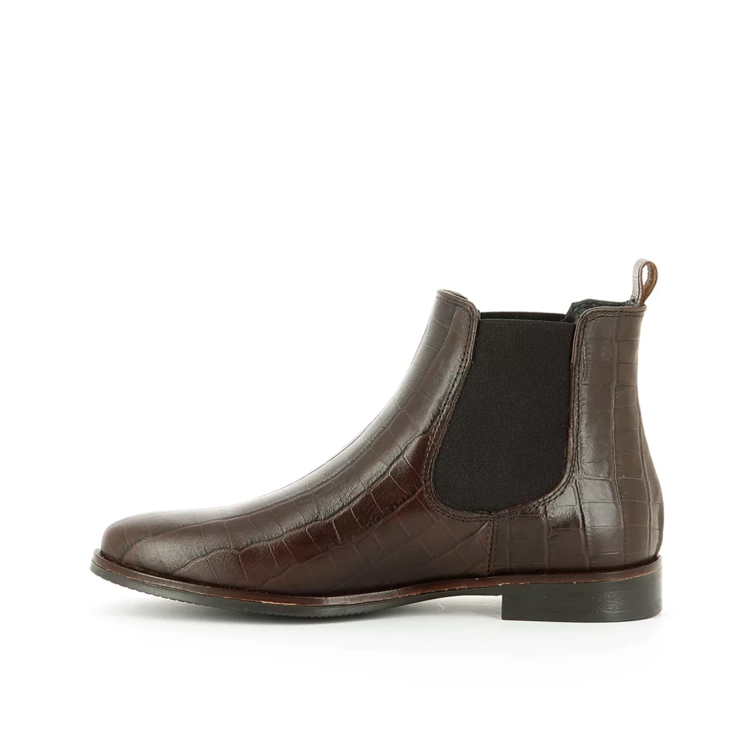 Image (4) de la chaussures Riva Blu - Boots Marron en Cuir