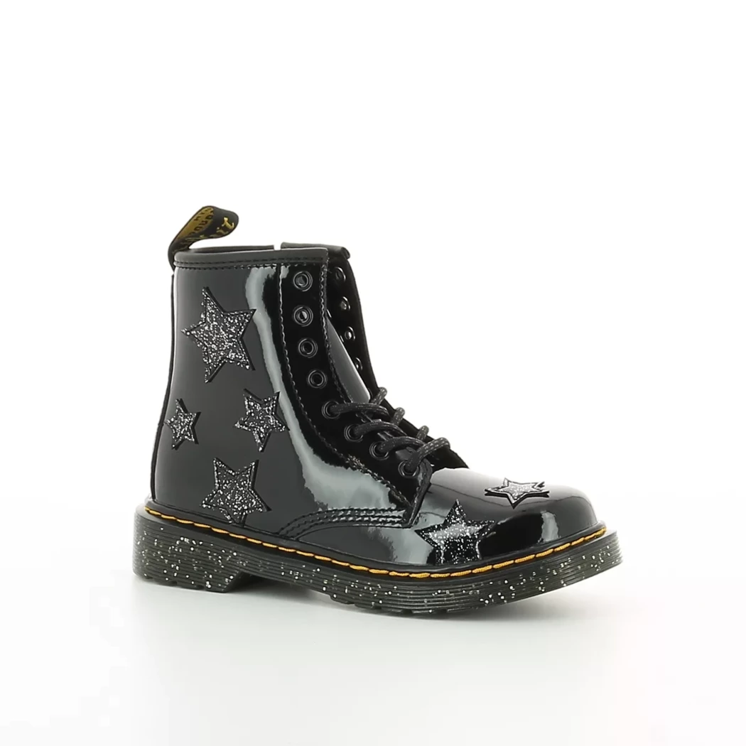 Image (1) de la chaussures Dr. Martens - Bottines Noir en Cuir vernis