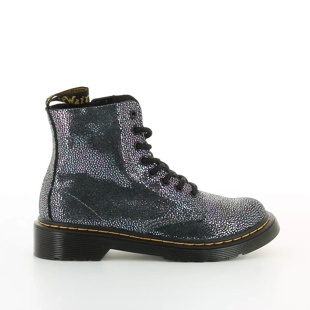 Image (2) de la chaussures Dr. Martens - Bottines Gris en Cuir