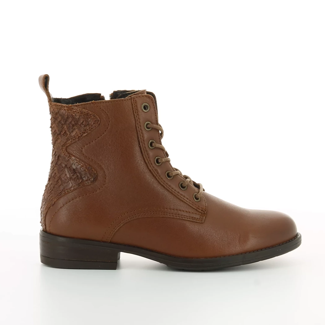 Image (2) de la chaussures Riverwoods - Bottines Cuir naturel / Cognac en Cuir