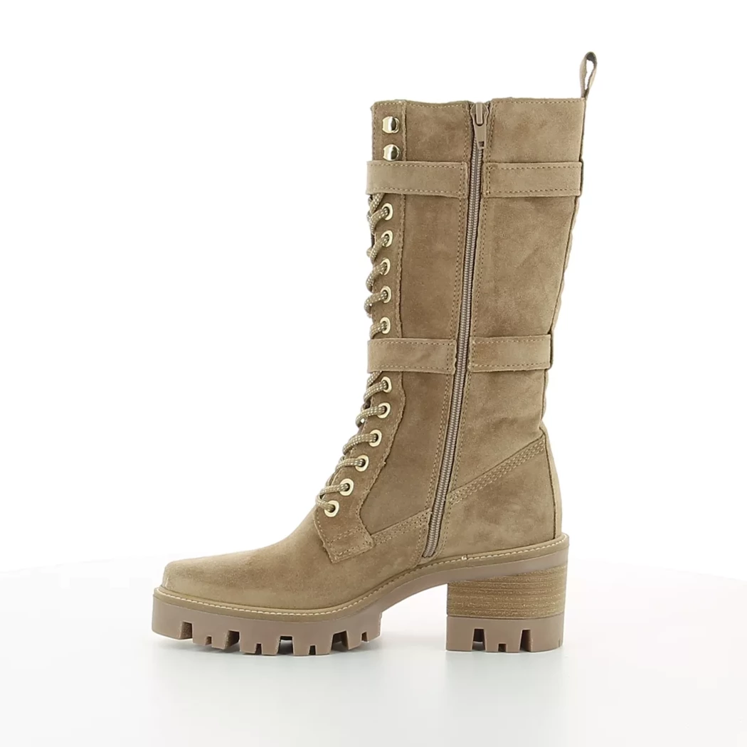 Image (4) de la chaussures Alpe - Bottines Taupe en Cuir nubuck