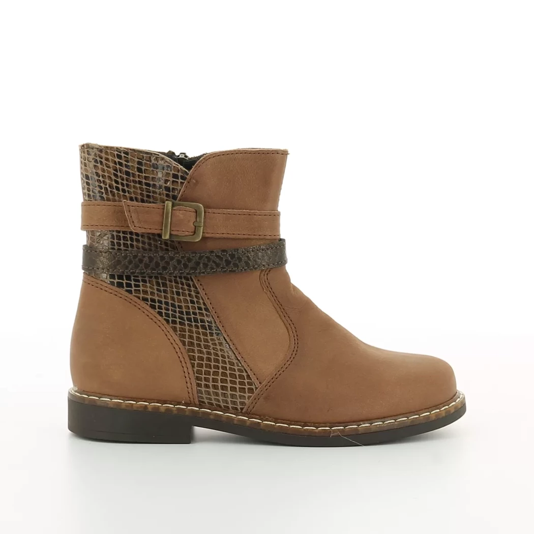 Image (2) de la chaussures Bopy - Boots Cuir naturel / Cognac en Cuir