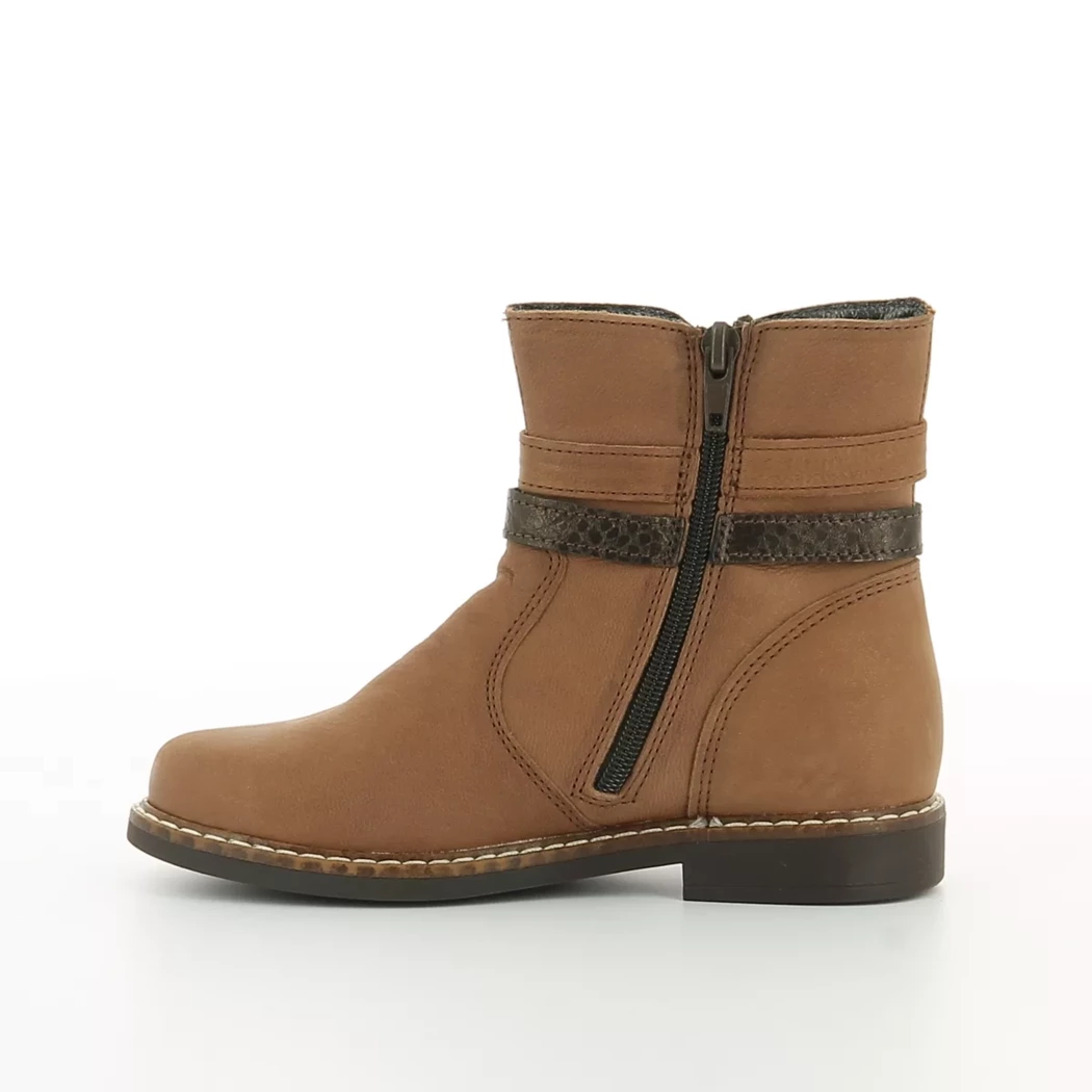 Image (4) de la chaussures Bopy - Boots Cuir naturel / Cognac en Cuir