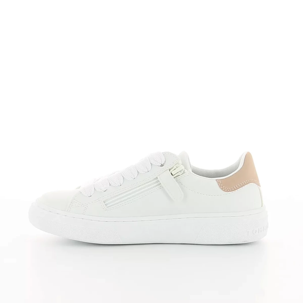 Image (4) de la chaussures Tommy Hilfiger - Baskets Blanc en Cuir synthétique