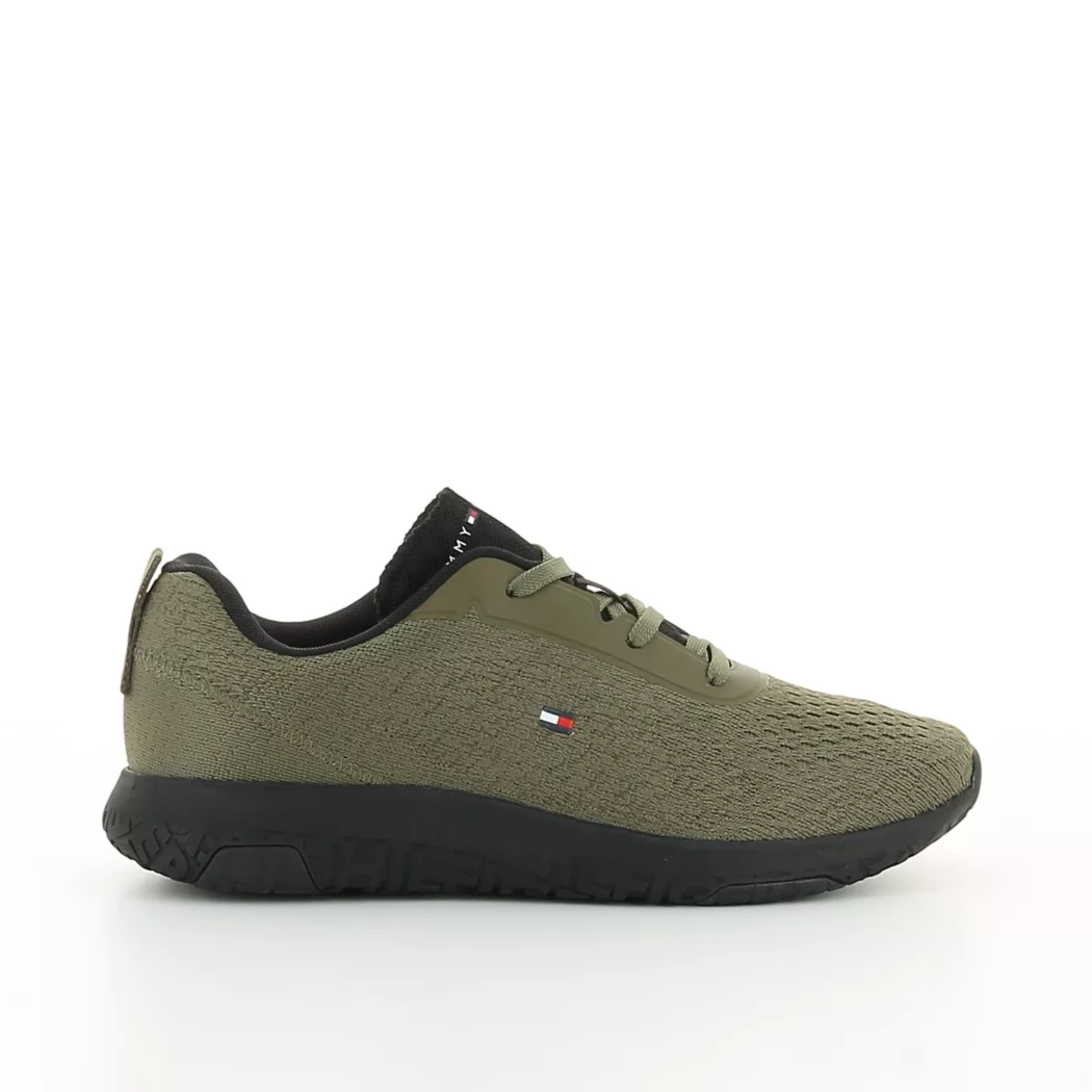 Image (2) de la chaussures Tommy Hilfiger - Chaussures à lacets Vert en Textile