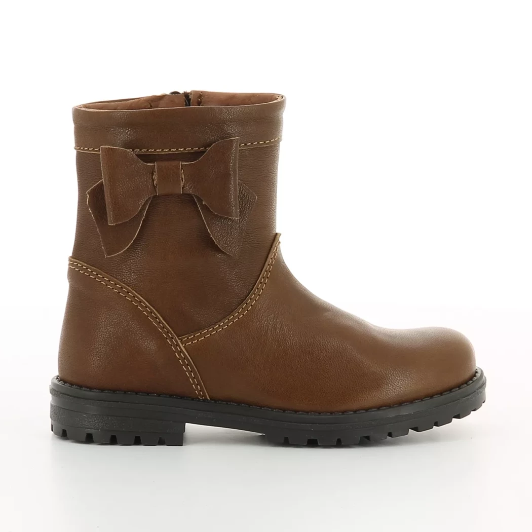 Image (2) de la chaussures Gazzoli - Boots Cuir naturel / Cognac en Cuir