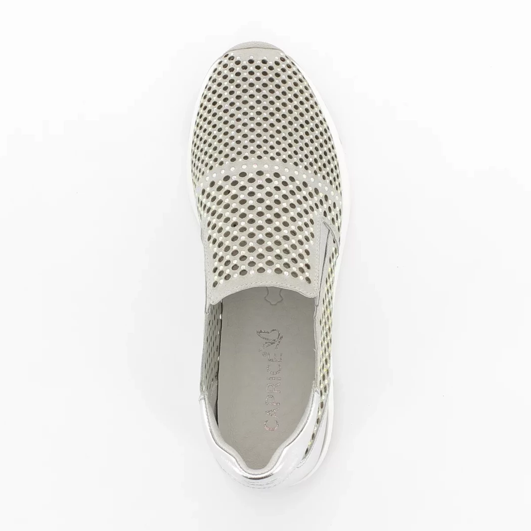 Image (6) de la chaussures Caprice - Baskets Gris en Cuir nubuck