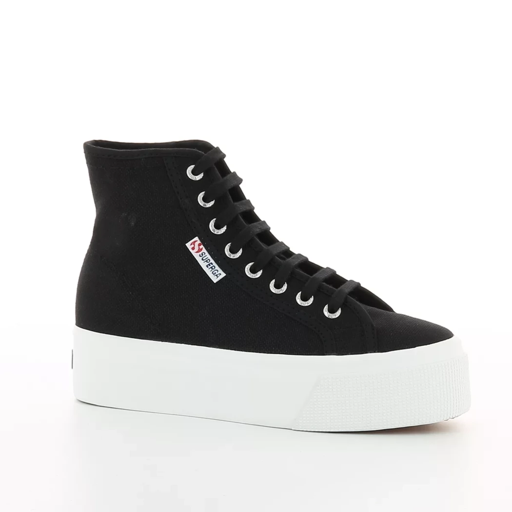 Image (1) de la chaussures Superga - Baskets Noir en Textile