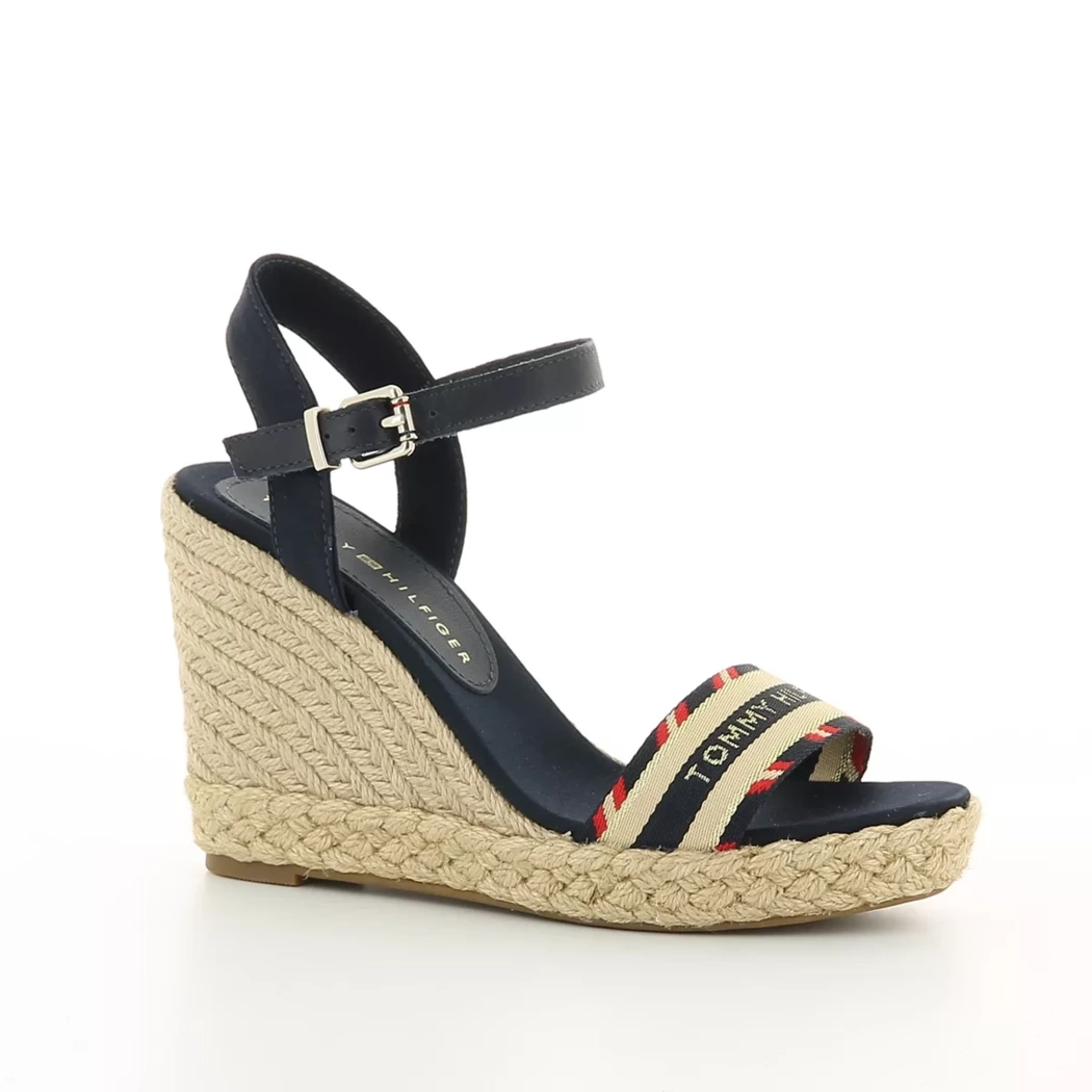 Image (1) de la chaussures Tommy Hilfiger - Sandales et Nu-Pieds Bleu en Textile