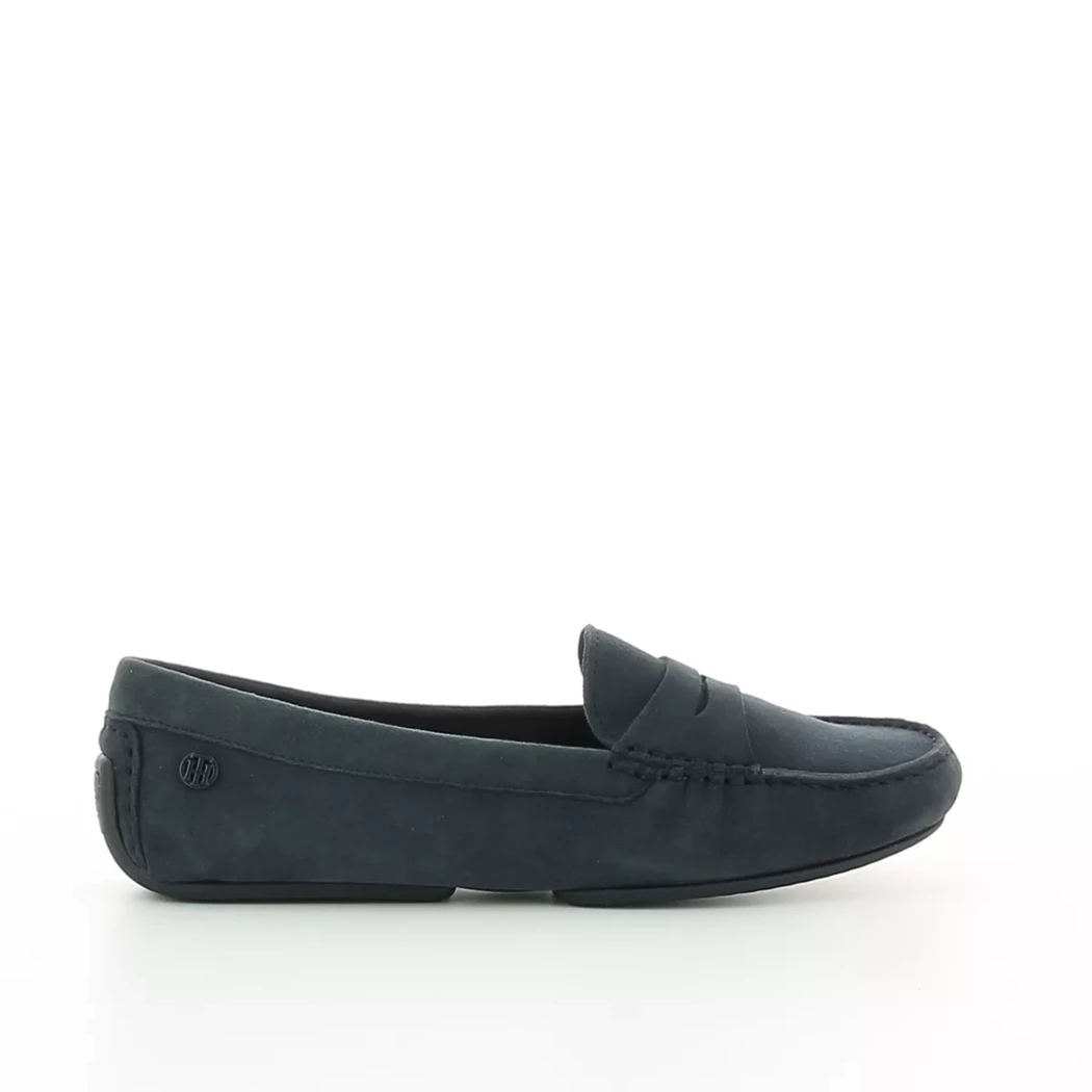 Image (2) de la chaussures Tommy Hilfiger - Mocassins Bleu en Cuir nubuck