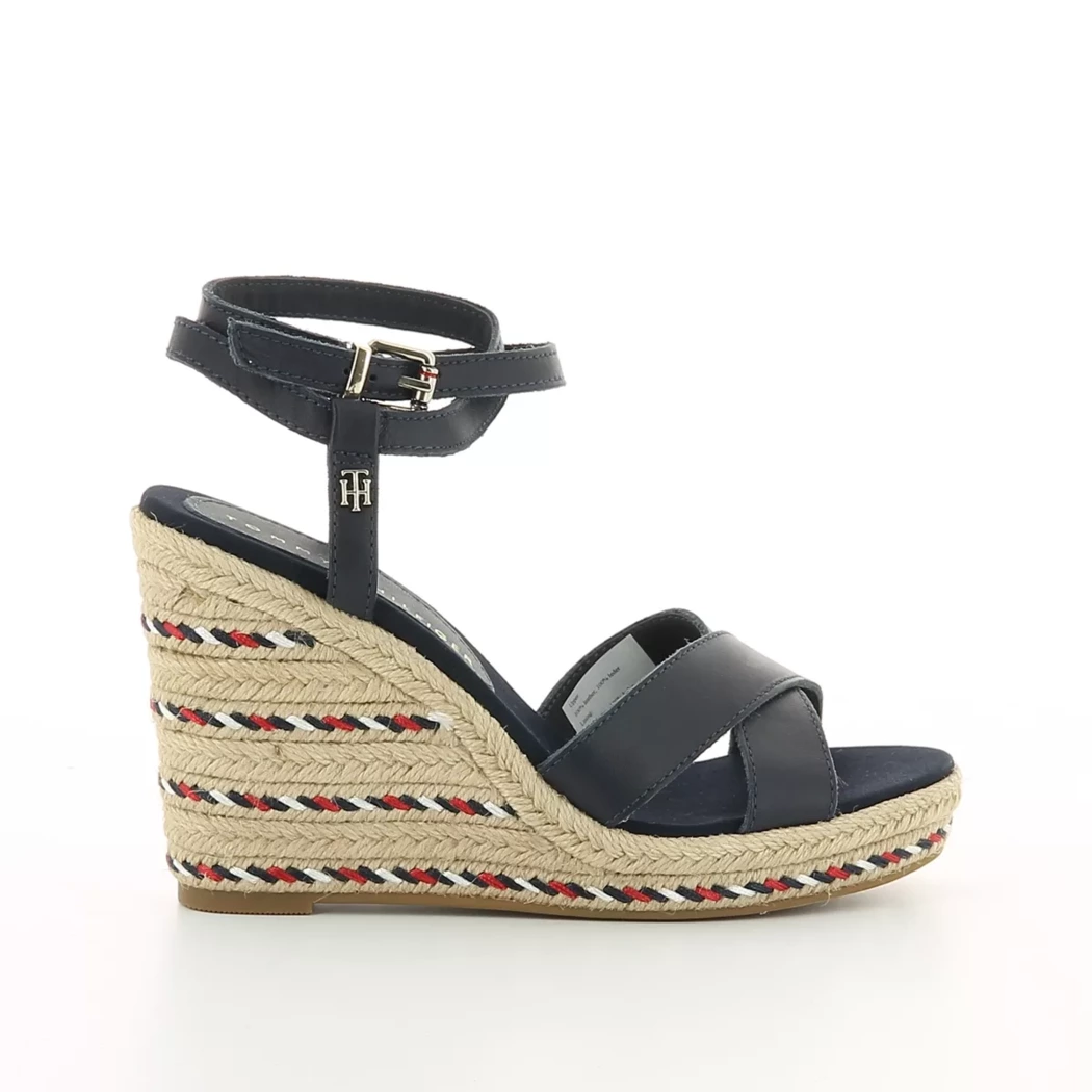 Image (2) de la chaussures Tommy Hilfiger - Sandales et Nu-Pieds Bleu en Cuir