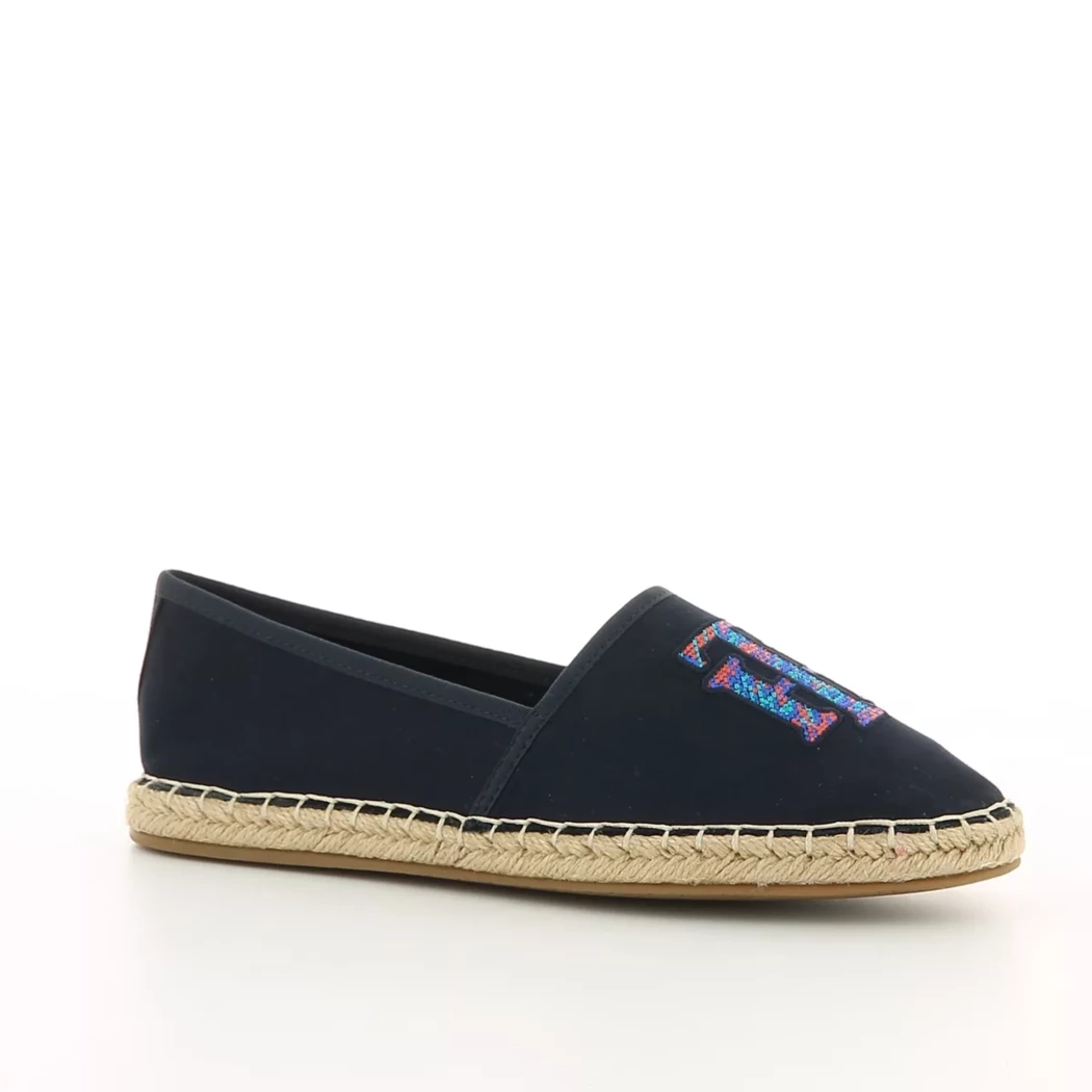 Image (1) de la chaussures Tommy Hilfiger - Espadrilles Bleu en Textile