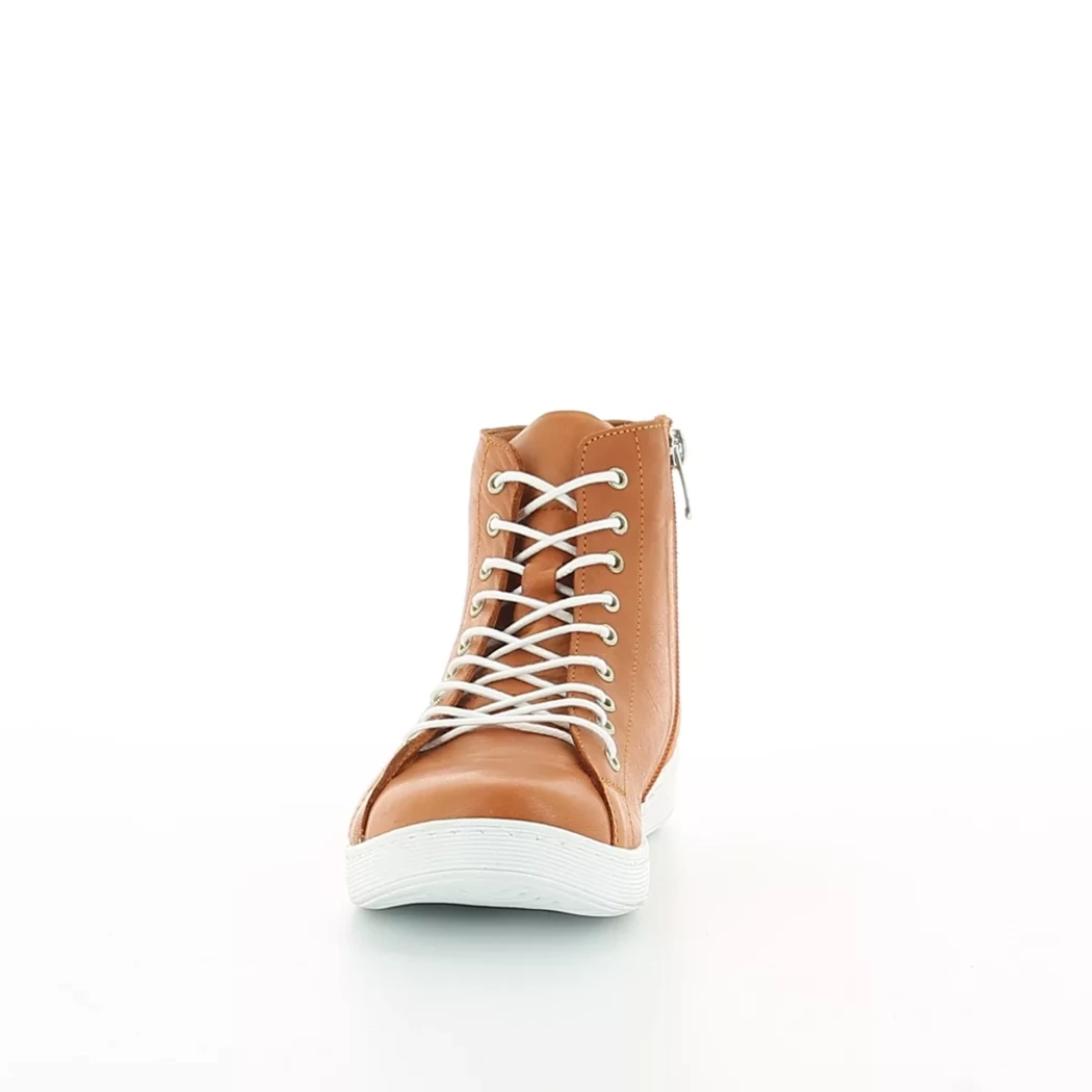 Image (5) de la chaussures Andrea Conti - Bottines Orange en Cuir