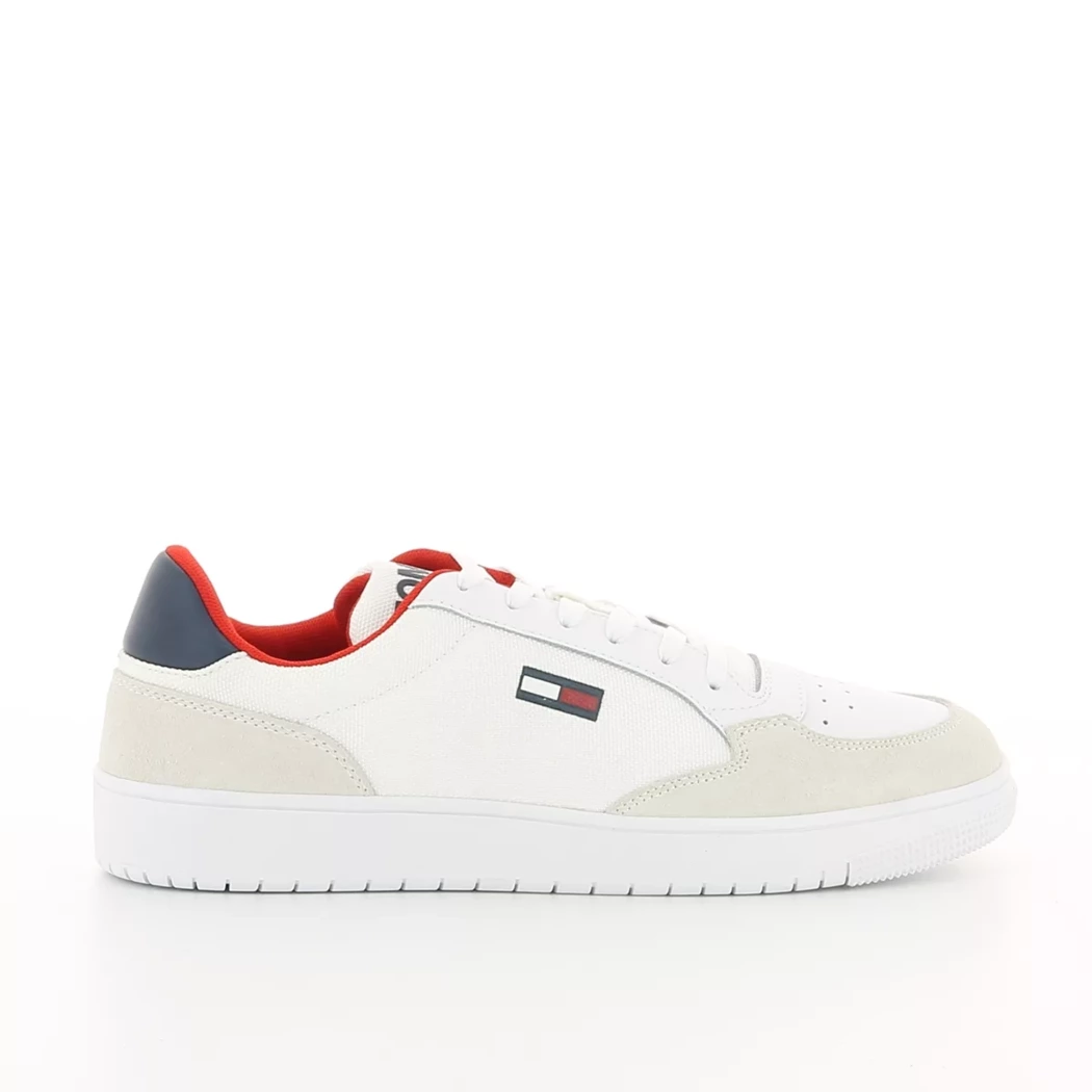 Image (2) de la chaussures Tommy jeans - Baskets Blanc en Cuir synthétique