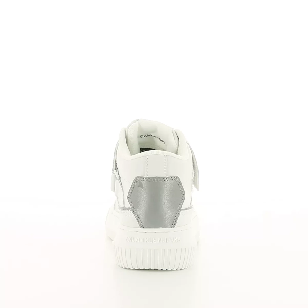 Image (3) de la chaussures Calvin Klein - Baskets Blanc en Cuir