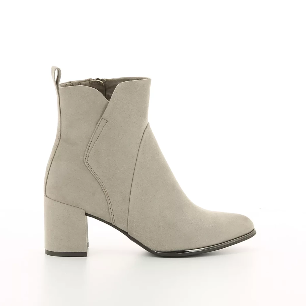 Image (2) de la chaussures Marco Tozzi - Boots Taupe en Cuir synthétique