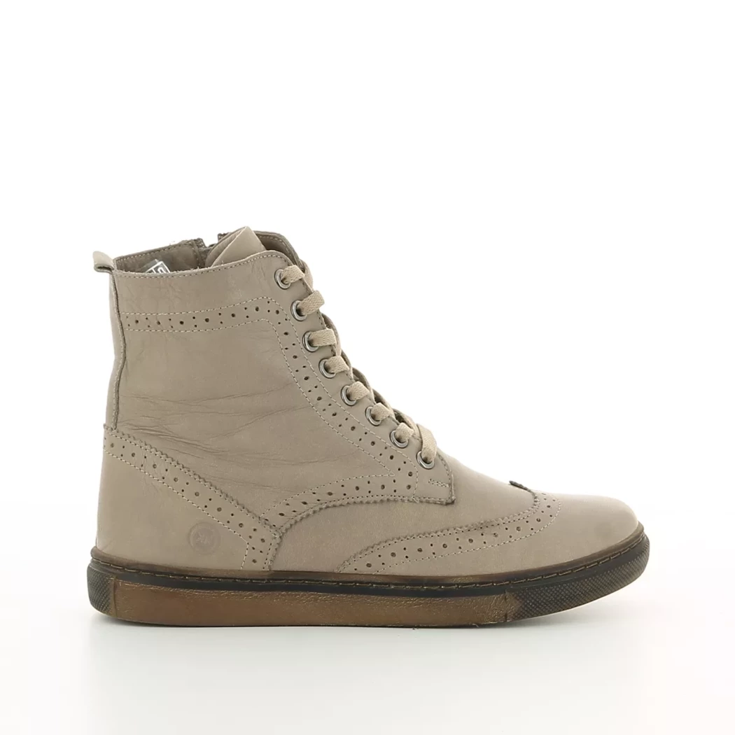 Image (2) de la chaussures Kok'oon - Bottines Taupe en Cuir