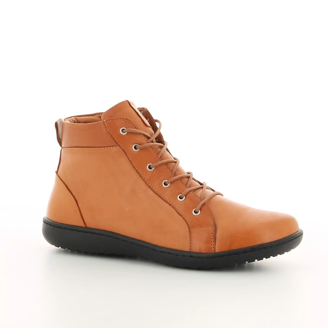 Image (1) de la chaussures Andrea Conti - Bottines Orange en Cuir