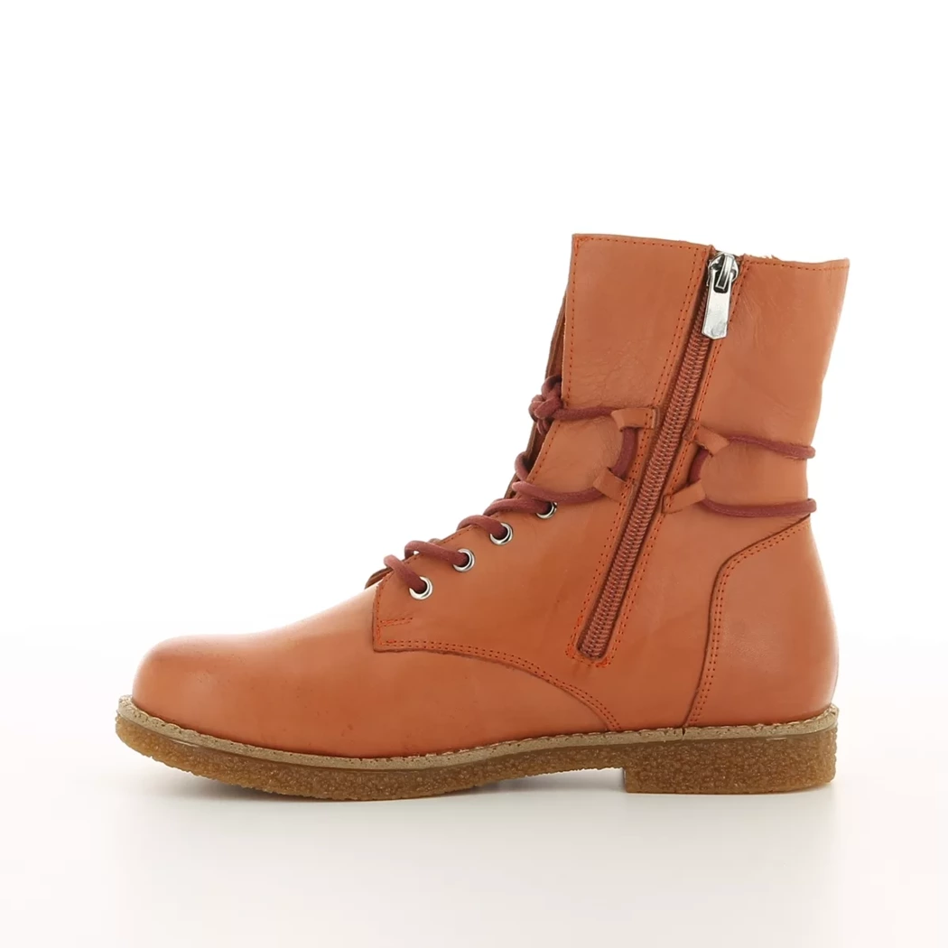 Image (4) de la chaussures Andrea Conti - Bottines Orange en Cuir