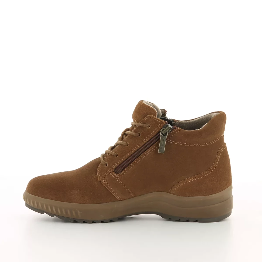 Image (4) de la chaussures Tamaris Comfort - Bottines Cuir naturel / Cognac en Cuir nubuck