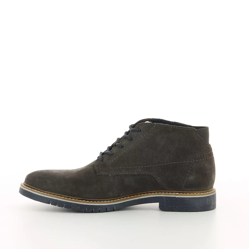 Image (4) de la chaussures Bugatti - Bottines Marron en Cuir nubuck