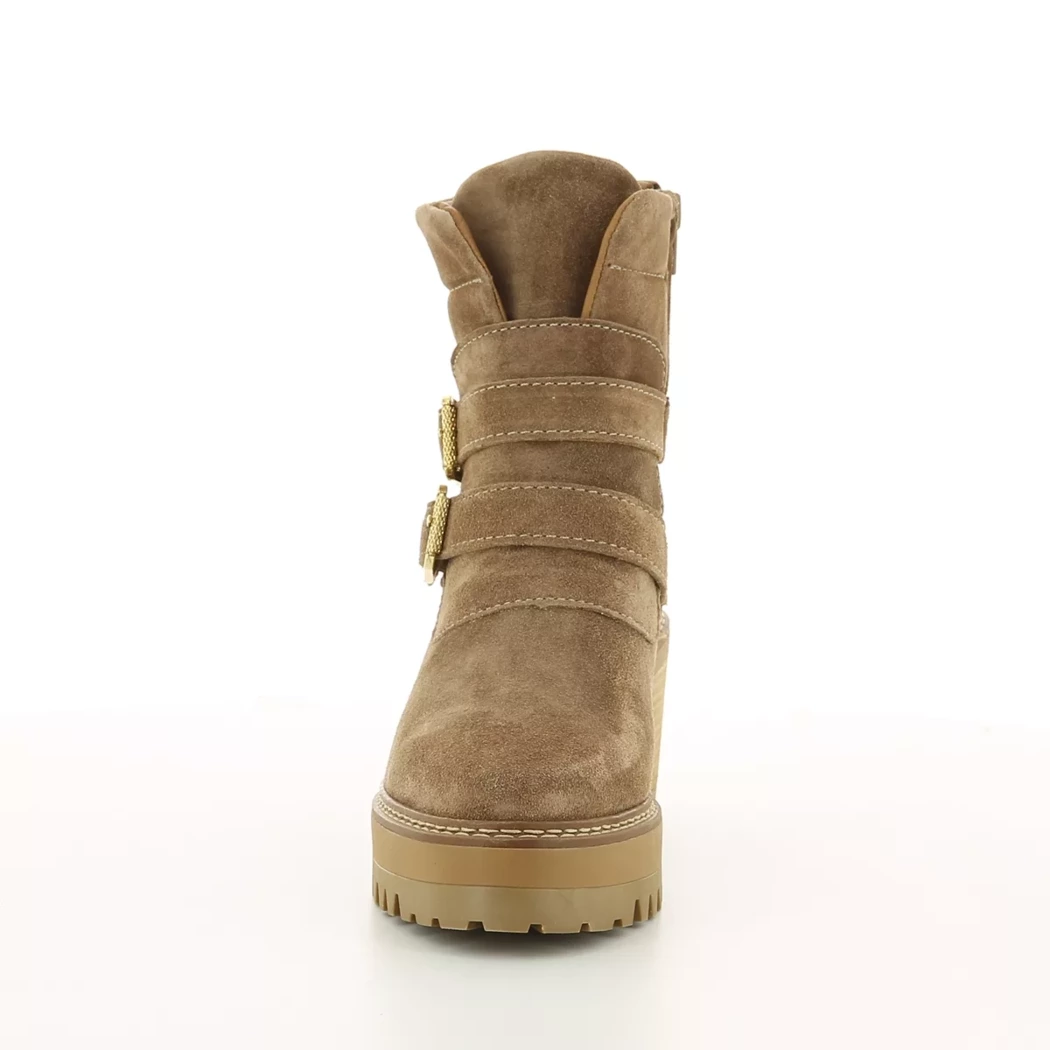 Image (5) de la chaussures Alpe - Boots Taupe en Cuir nubuck