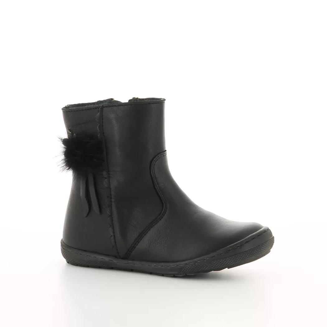 Image (1) de la chaussures Little David - Boots Noir en Cuir