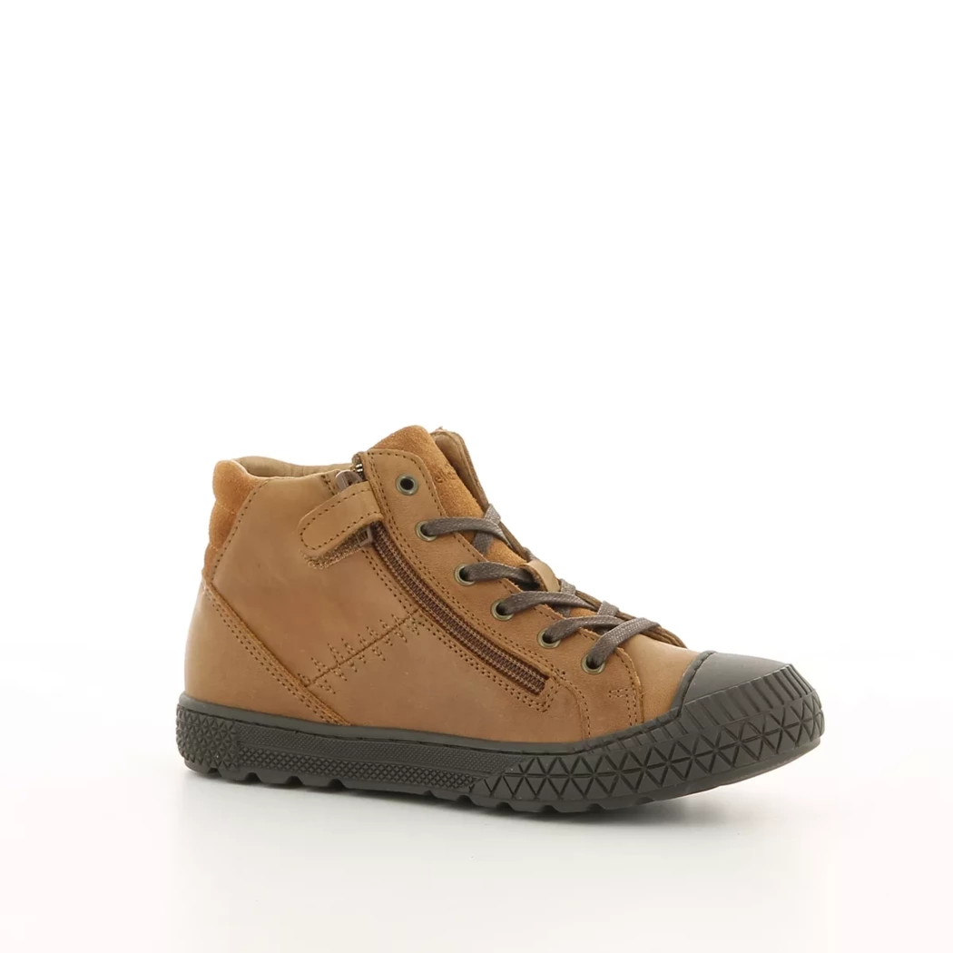 Image (1) de la chaussures Bellamy - Bottines Cuir naturel / Cognac en Cuir