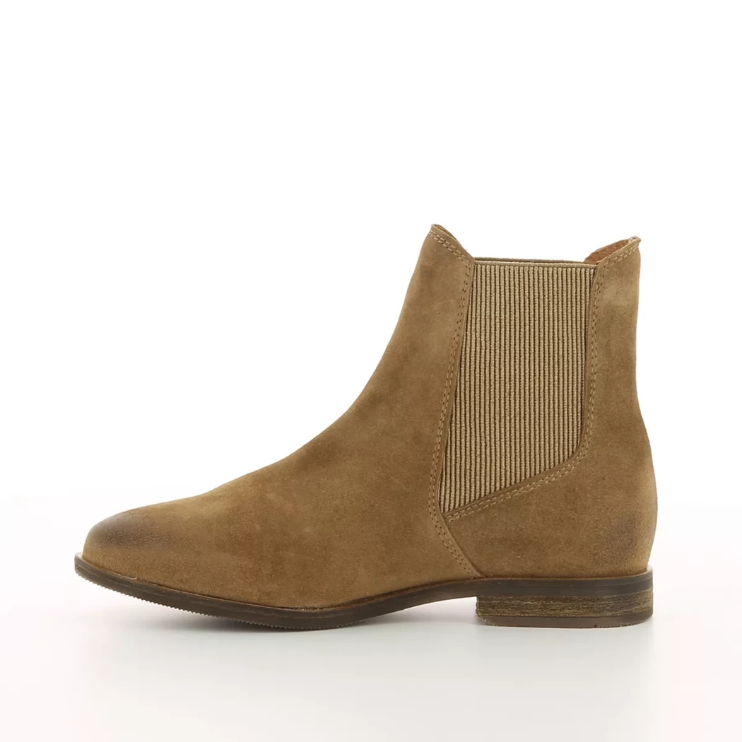 Image (4) de la chaussures Apple of Eden - Boots Taupe en Cuir nubuck