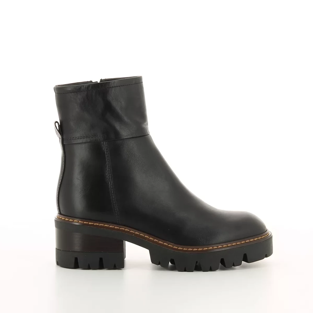 Image (2) de la chaussures Debutto Donna - Boots Noir en Cuir