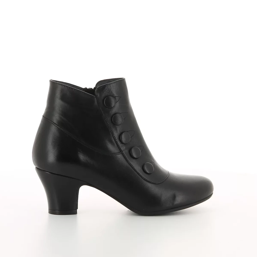 Image (2) de la chaussures Miz Mooz - Boots Noir en Cuir