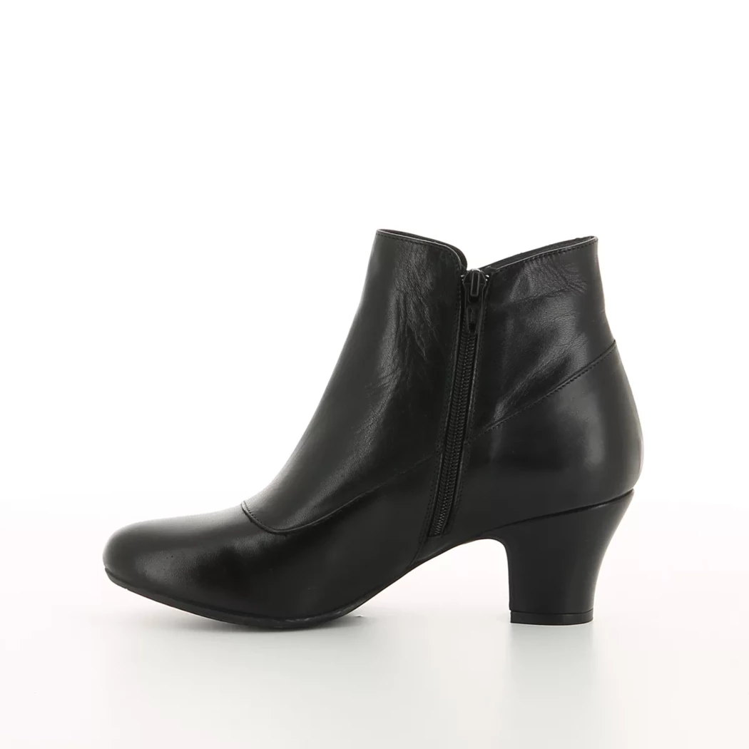 Image (4) de la chaussures Miz Mooz - Boots Noir en Cuir