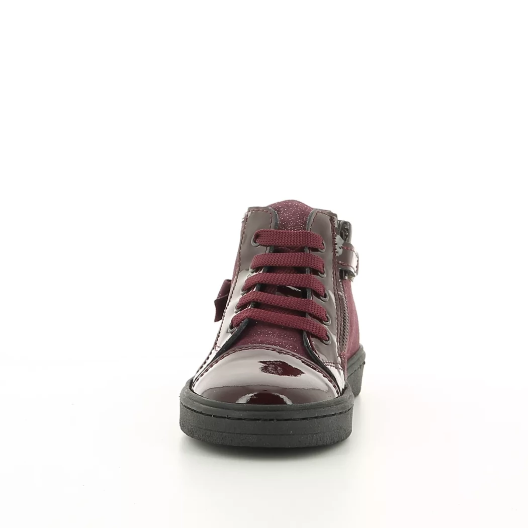 Image (5) de la chaussures Gazzoli - Bottines Bordeaux en Cuir vernis