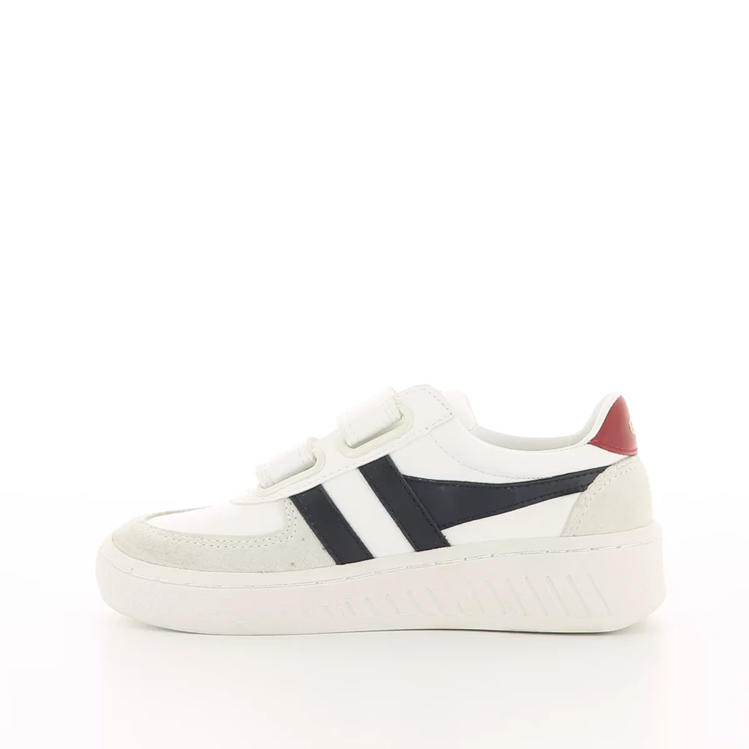 Image (4) de la chaussures Gola - Baskets Blanc en Cuir