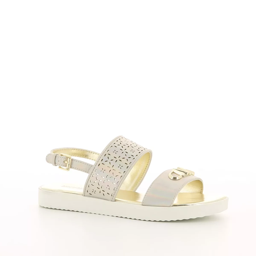 Image (1) de la chaussures Michael Kors Kids - Sandales et Nu-Pieds Argent en Nylon