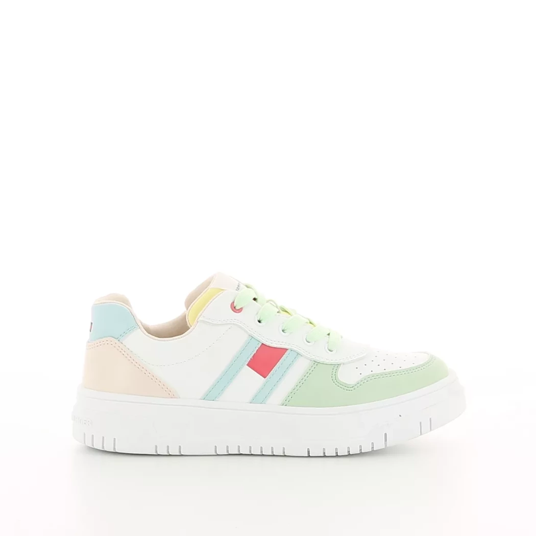 Image (2) de la chaussures Tommy Hilfiger - Baskets Blanc en Cuir synthétique