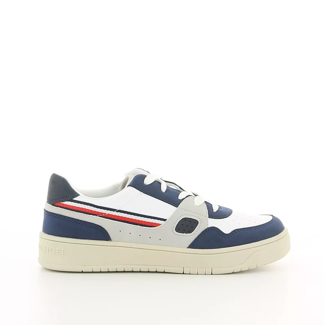 Image (2) de la chaussures Tommy Hilfiger - Baskets Bleu en Cuir synthétique