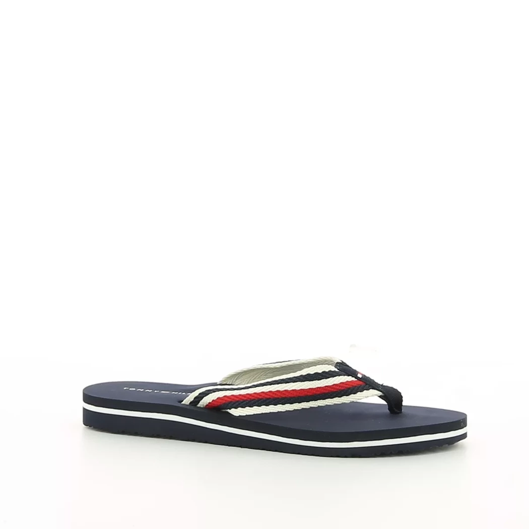 Image (1) de la chaussures Tommy Hilfiger - Tongs et Plage Bleu en Textile