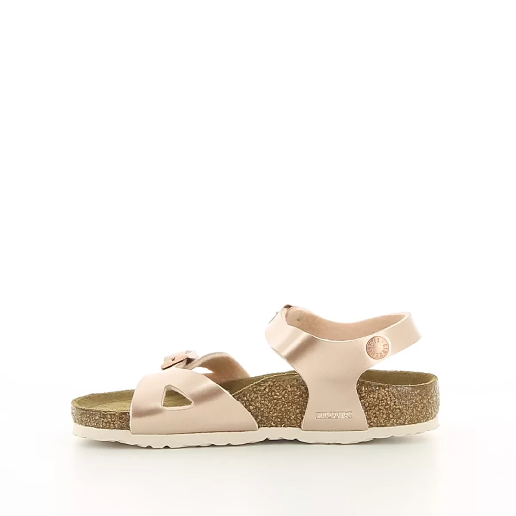 Image (4) de la chaussures Birkenstock - Sandales et Nu-Pieds Rose en Cuir synthétique