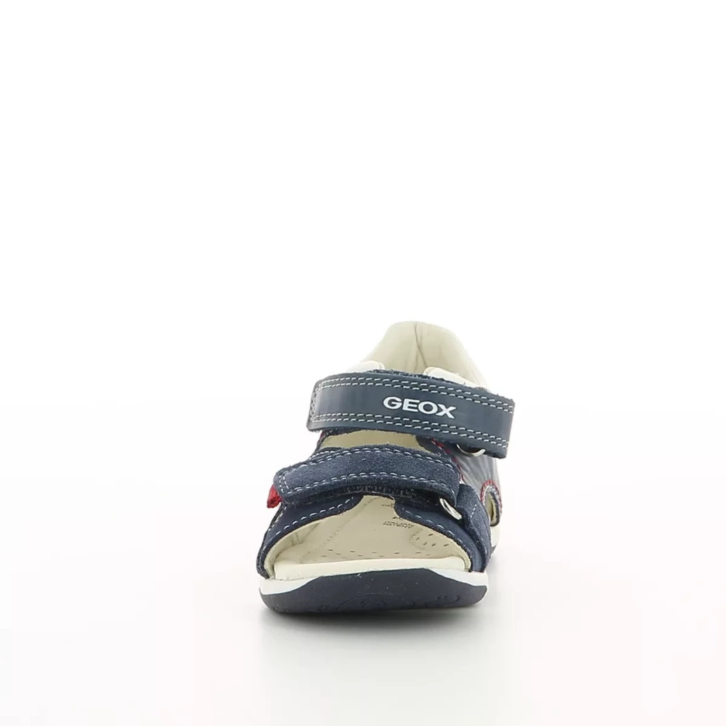 Image (5) de la chaussures Geox - Sandales et Nu-Pieds Bleu en Cuir nubuck