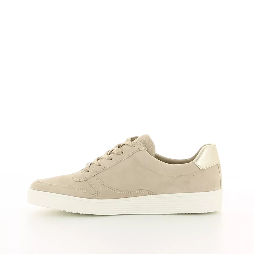 Image (4) de la chaussures Caprice - Baskets Taupe en Cuir nubuck