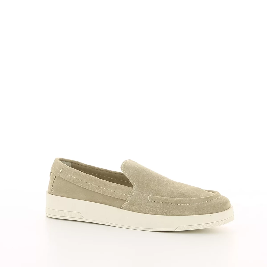 Image (1) de la chaussures Jack & Jones - Mocassins Beige en Cuir nubuck