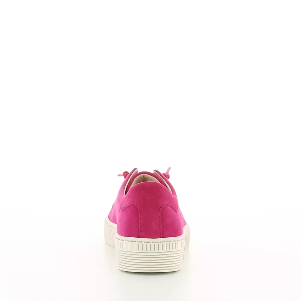 Image (3) de la chaussures Gabor - Baskets Rose en Cuir nubuck