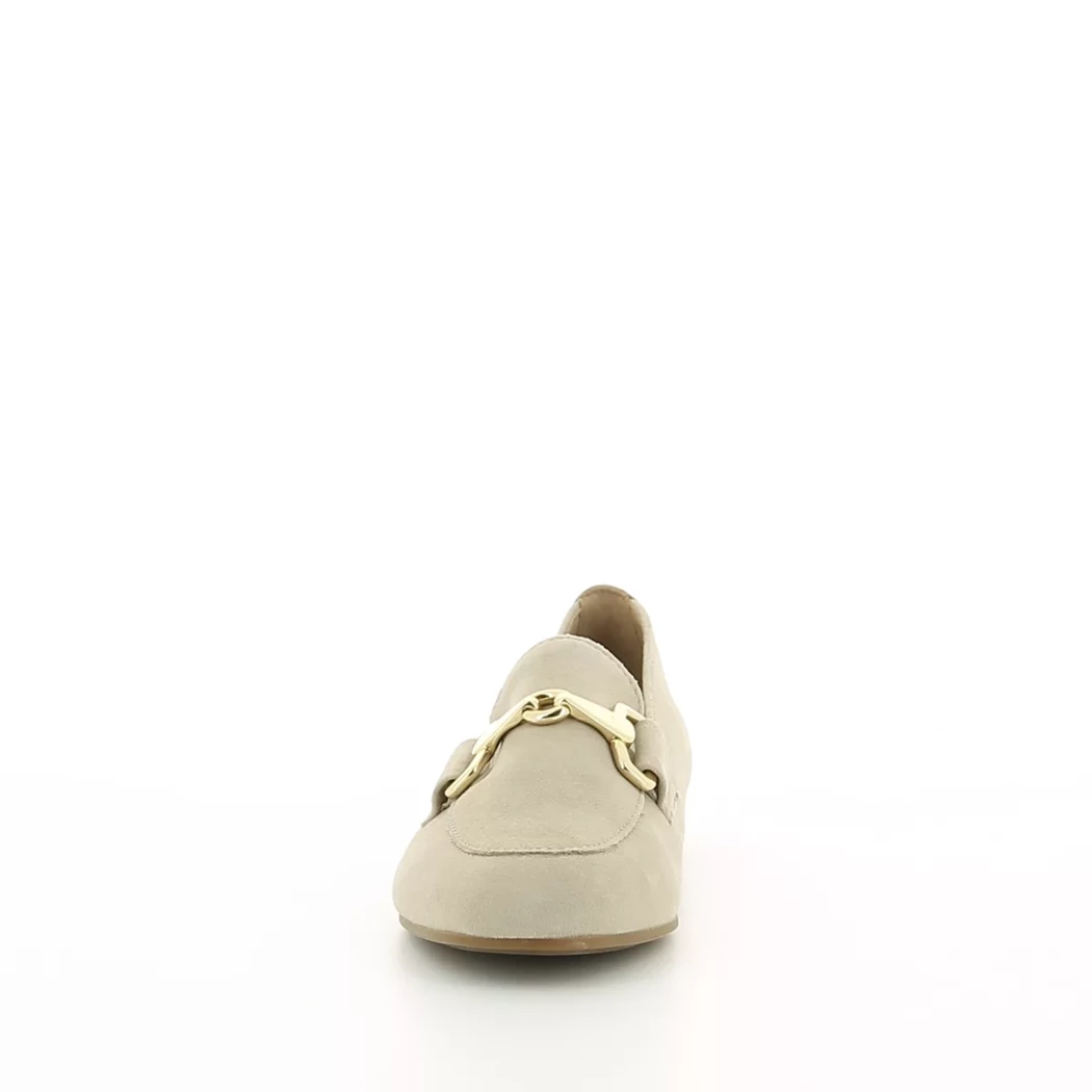 Image (5) de la chaussures Gabor - Mocassins Beige en Cuir nubuck