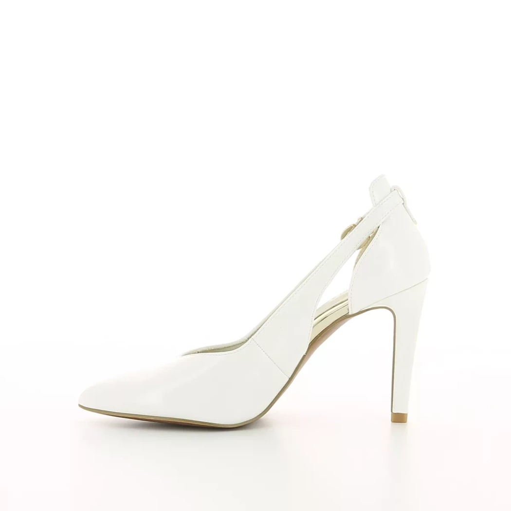 Image (4) de la chaussures Marco Tozzi - Escarpins Blanc en Cuir synthétique