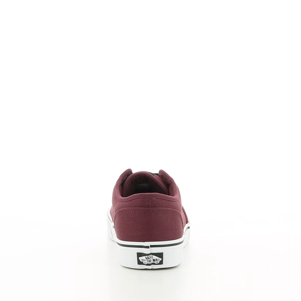 Image (3) de la chaussures Vans - Baskets Bordeaux en Textile