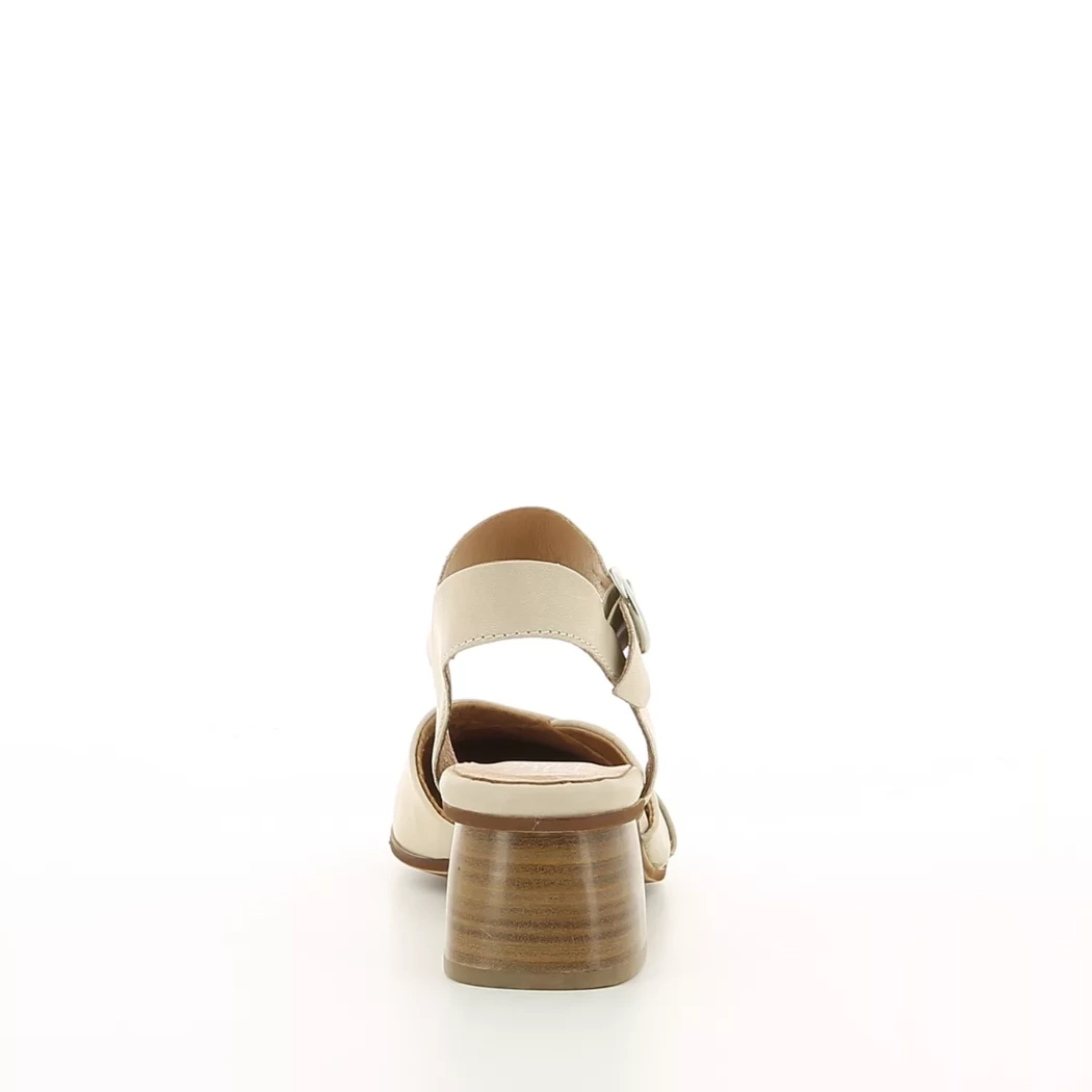 Image (3) de la chaussures Miz Mooz - Escarpins Beige en Cuir